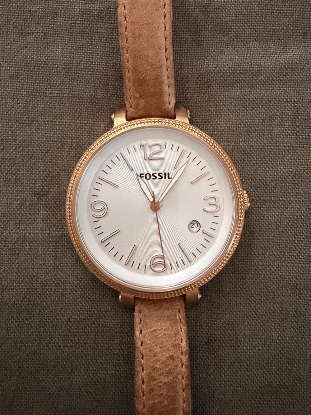 Fossil Heather Sand Women's Watch ES3133